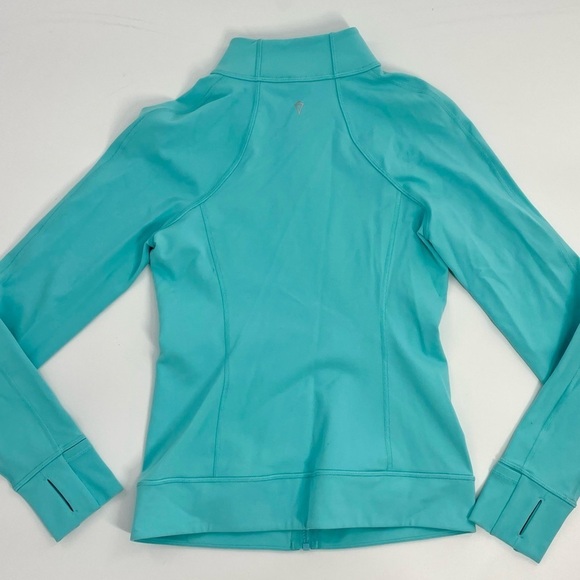 NWOT Ivivva By Lululemon Perfect Your Practice Jacket Blue Full Zip Size 14 XL - Picture 8 of 11
